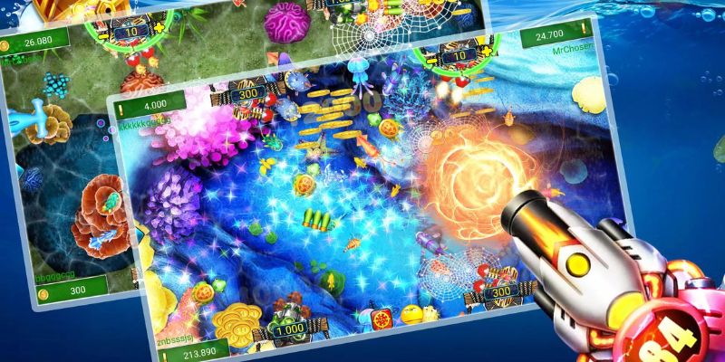 Những bản đồ được tích hợp trong game bắn cá tạo thử thách cho hội viên